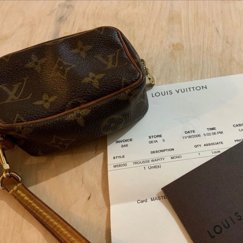 Authentic - LV Trousse Wapity Mono - Brand:Louis Vuitton - LV - Picture 4 of 16